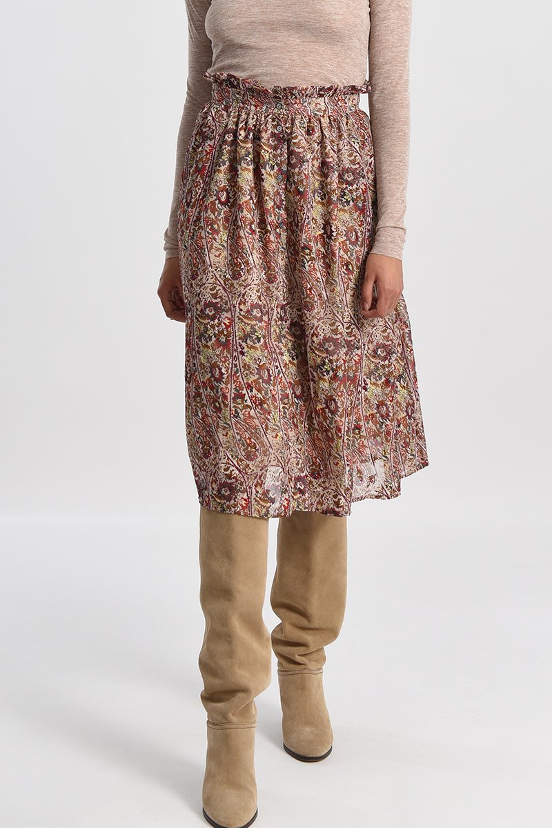 Jupe midi Ecru - Molly Bracken