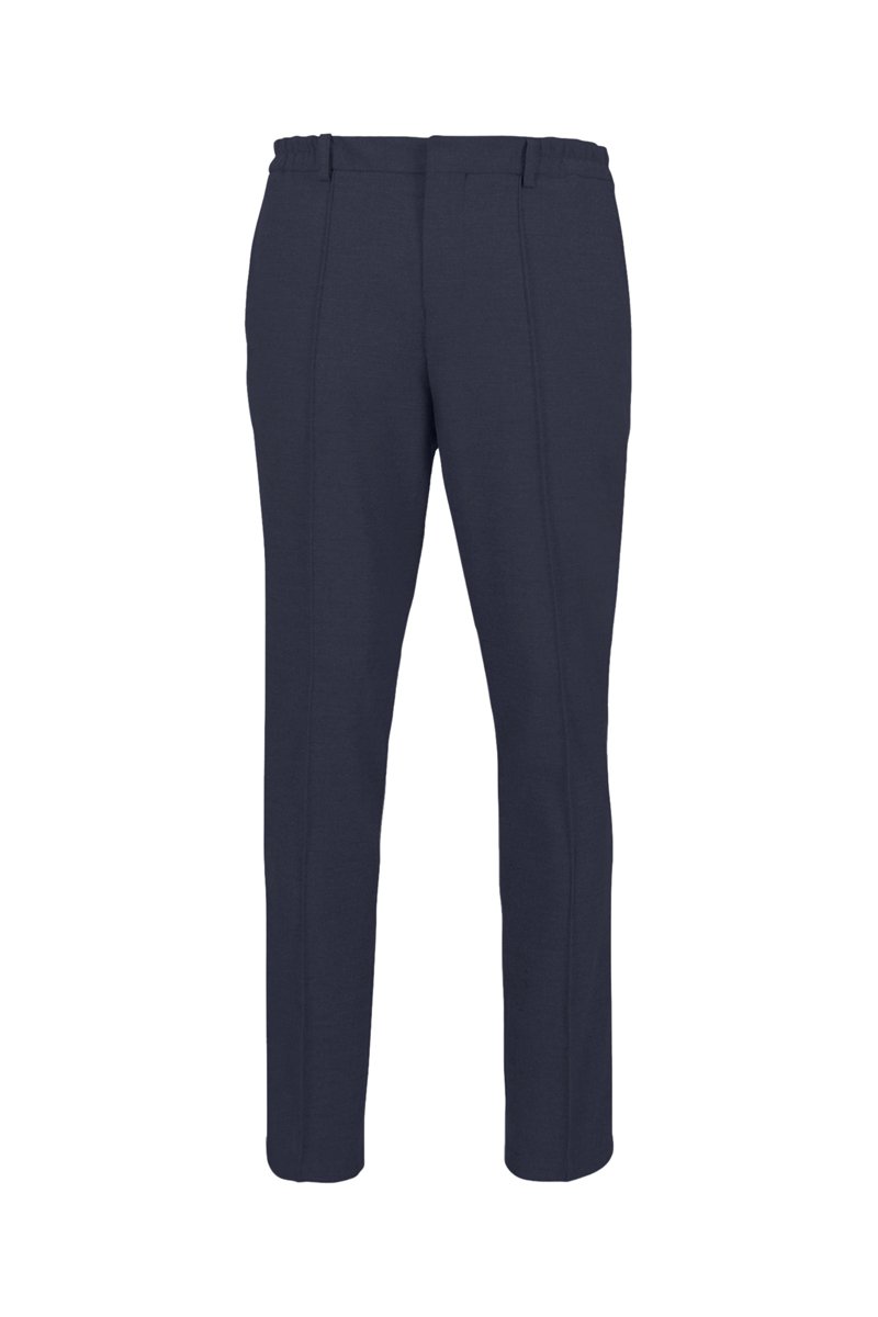 Pantalon droit Bleu marine