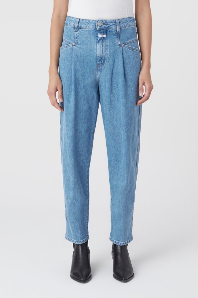 Jean en coton biologique - Bleu