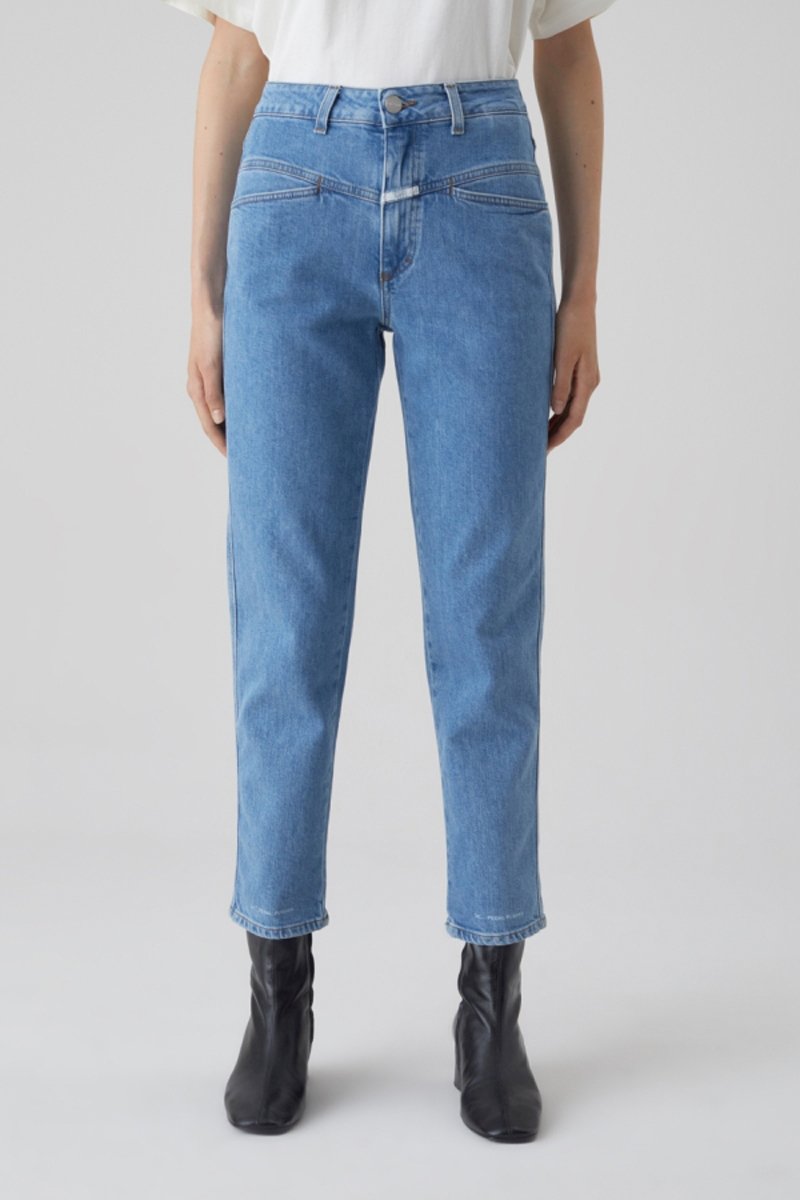 Jean en coton biologique - Bleu