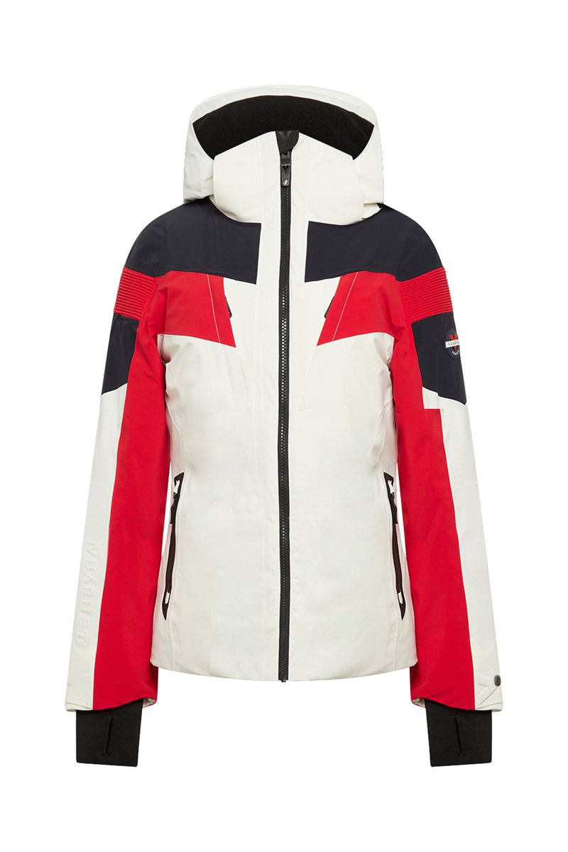Veste à capuche Etoile Rouge et blanc