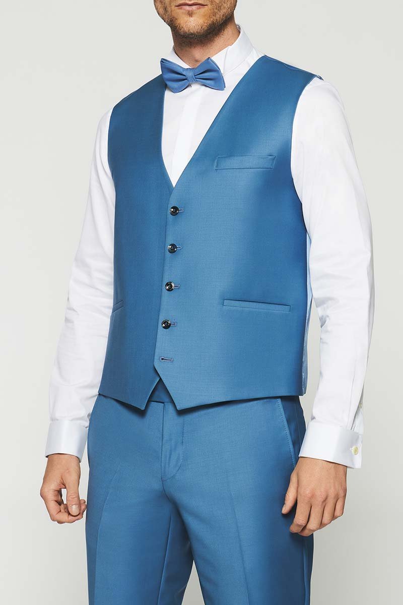Gilet de costume Bleu clair