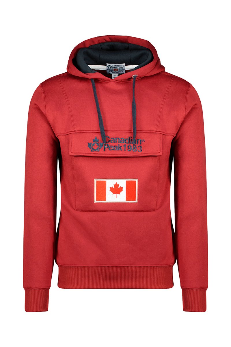 Sweat à capuche Gadreak Bordeaux