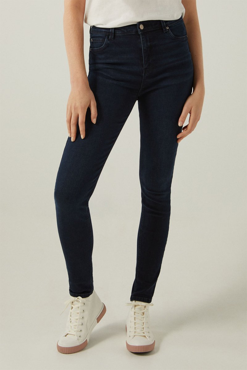 Jean skinny Bleu foncé