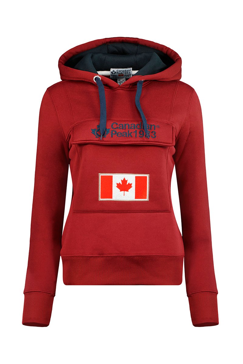 Sweat à capuche Gadreak Bordeaux