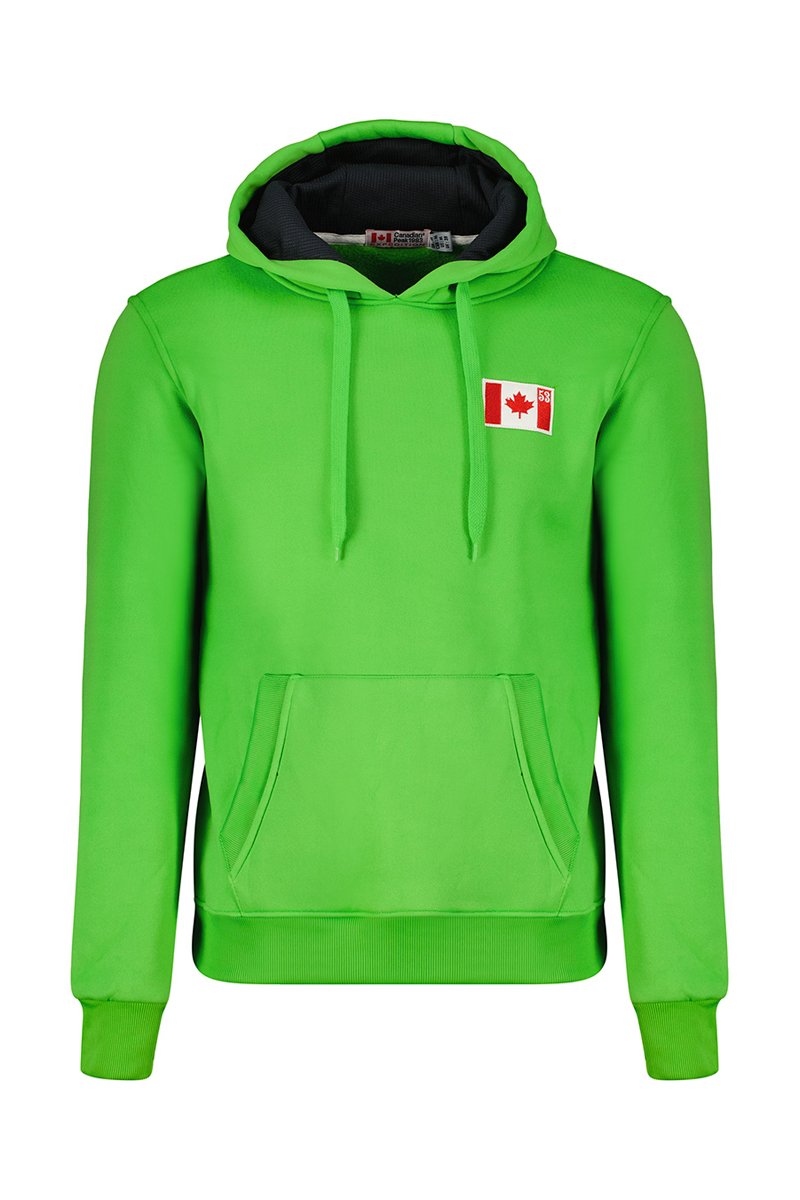 Sweat à capuche Fondeak Vert