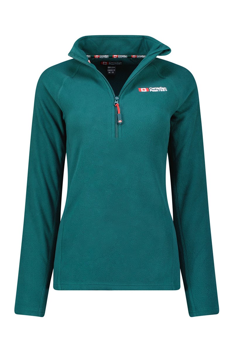 Sweat polaire Tugeak Vert foncé