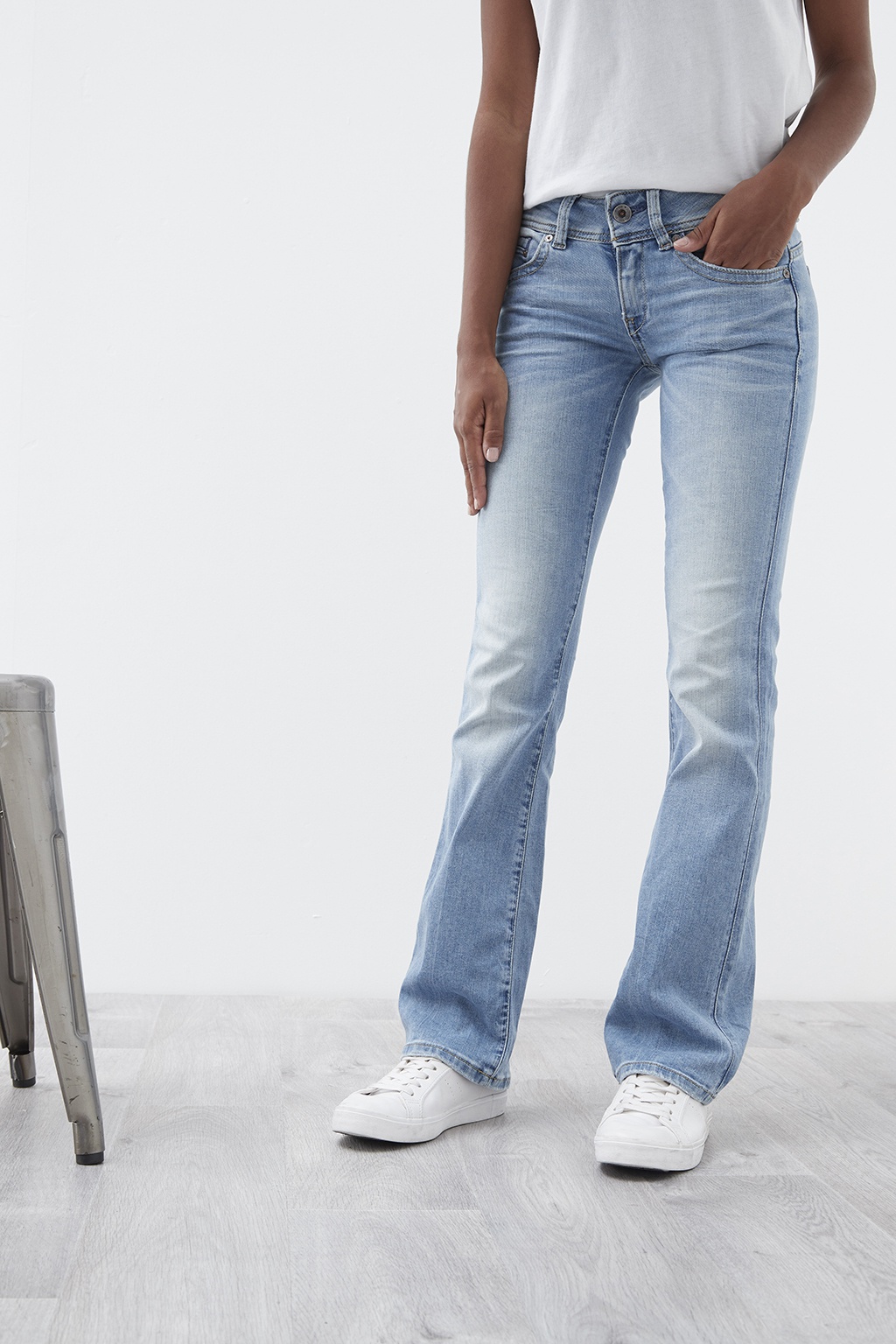 Jean Midge patte d'éléphant Ciel