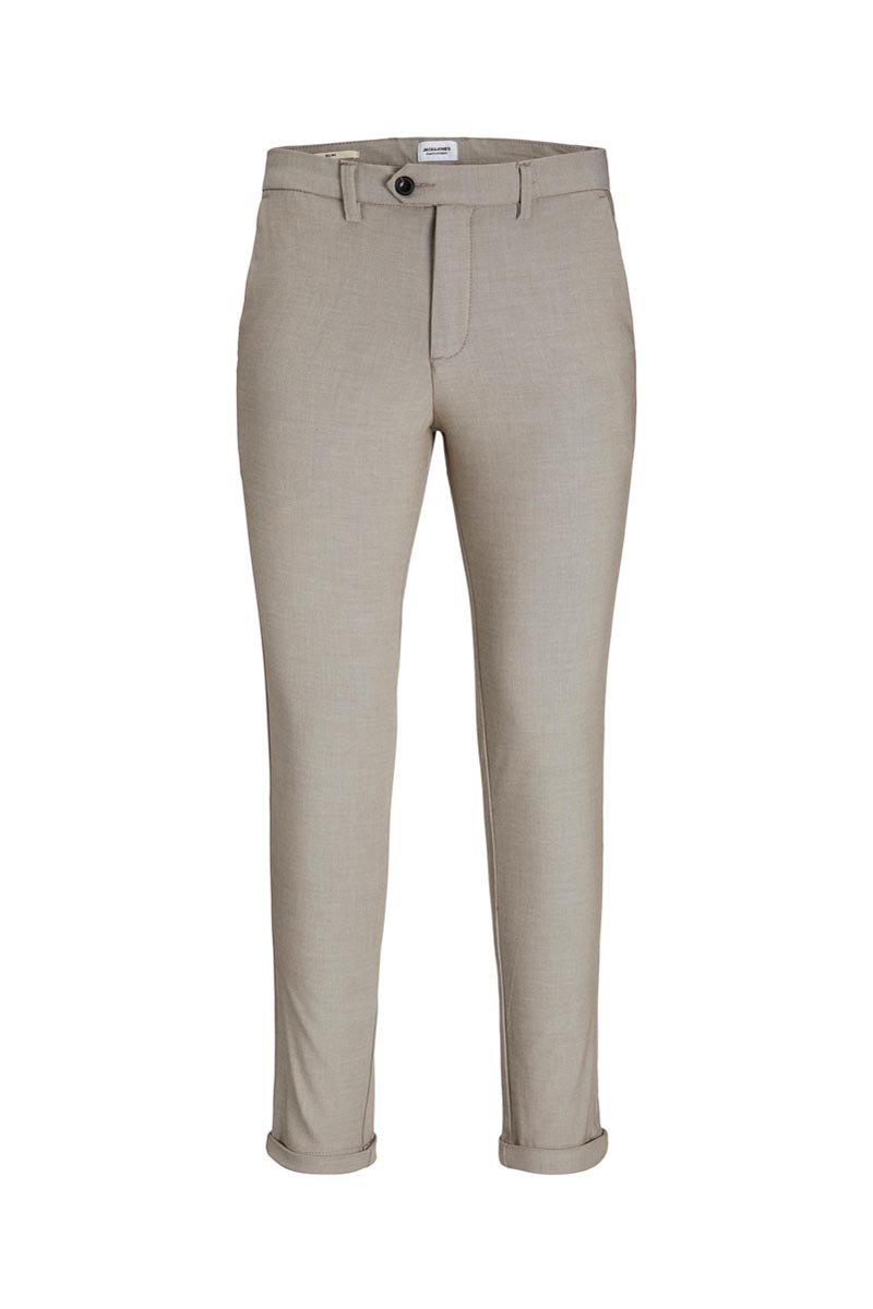 Pantalon droit Beige