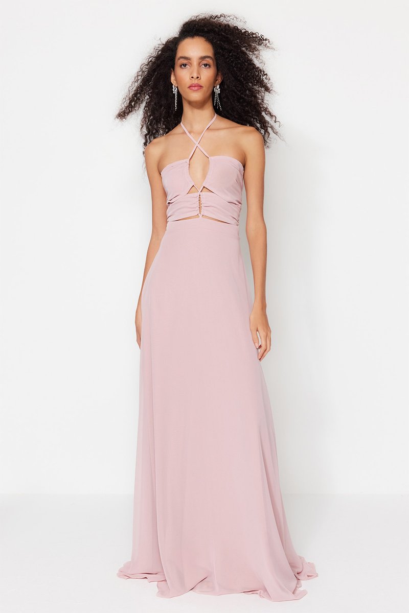Robe de soirée Rose poudré