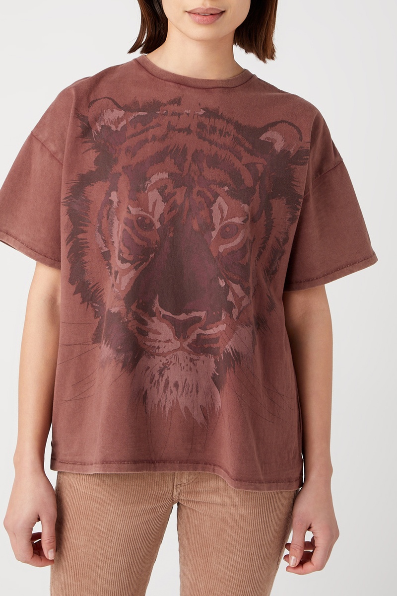 T-shirt Marron