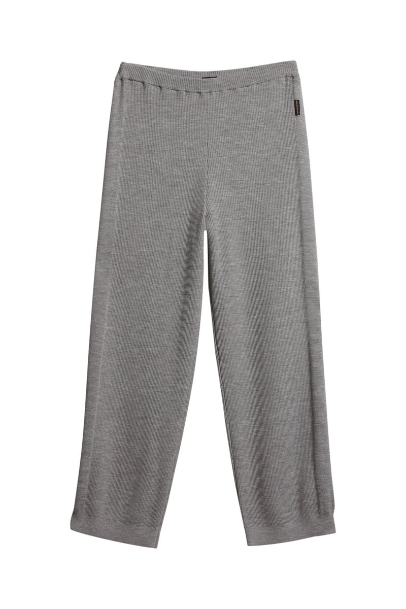 Pantalon M-Samimed Gris clair chiné