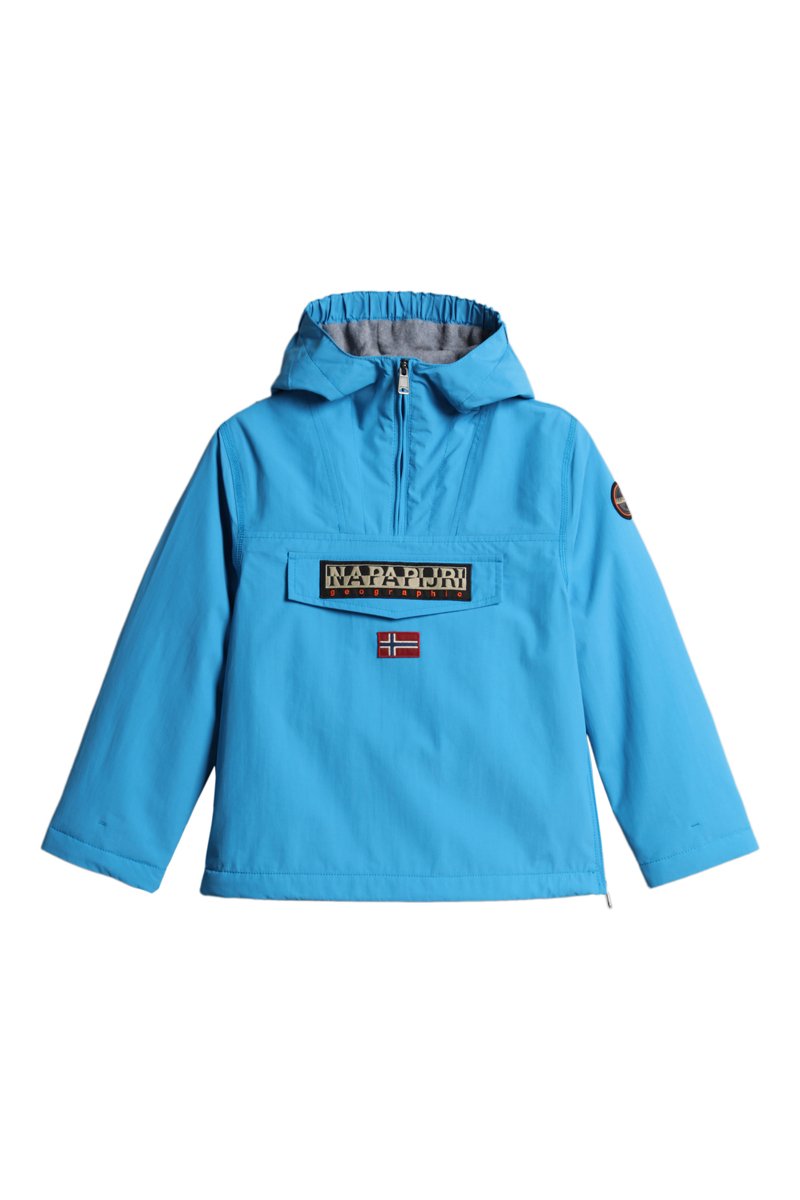 Coupe-vent à capuche Rainforest Bleu marine