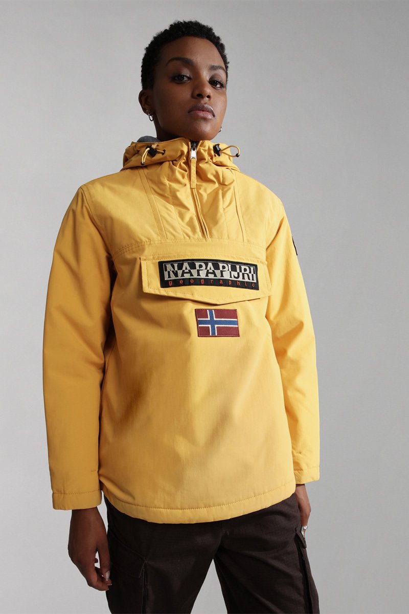 Coupe-vent à capuche Rainforestwint Jaune