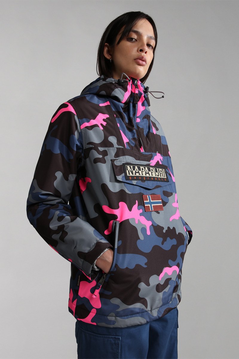 Coupe-vent Rainforestp Gris et noir