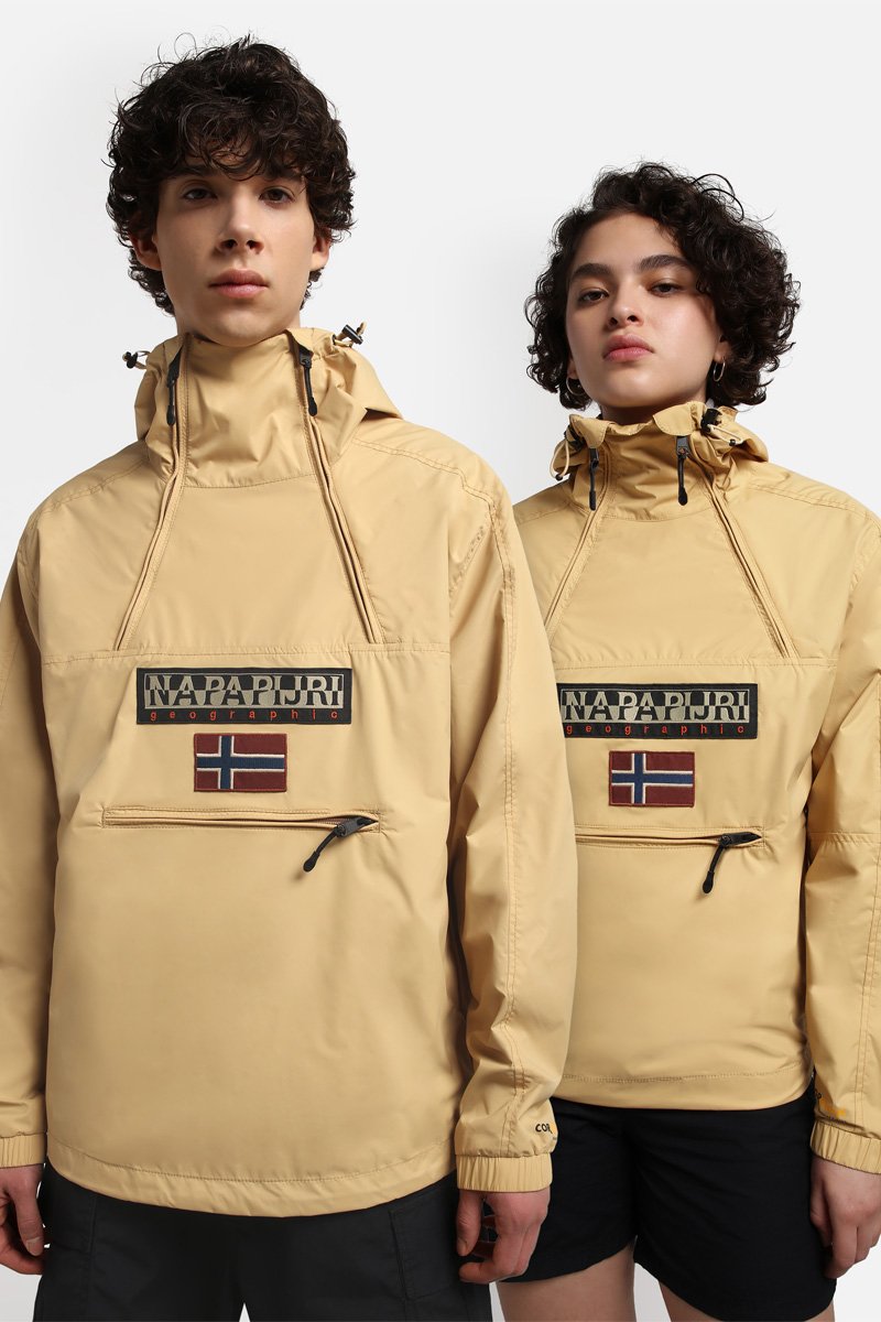 Coupe-vent à capuche Northfarer Beige