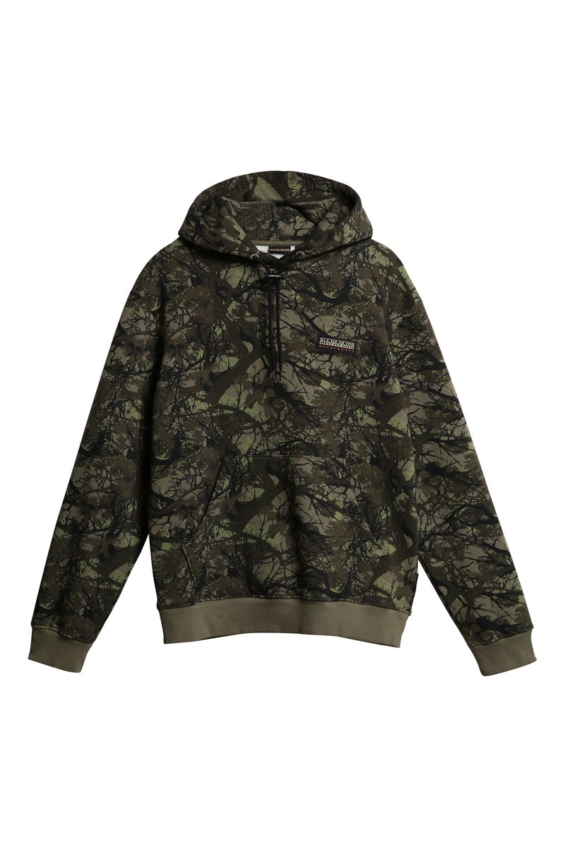 Sweat à capuche B-Speedaop Kaki