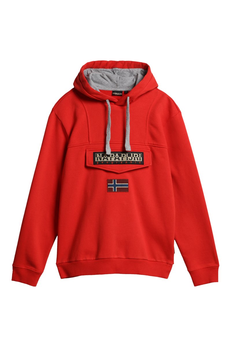 Sweat à capuche Burgee Orange