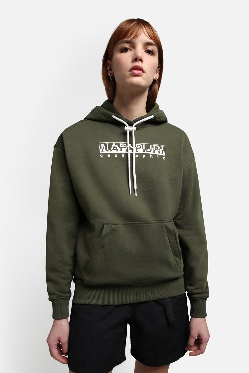 Sweat à capuche B-Sella Vert