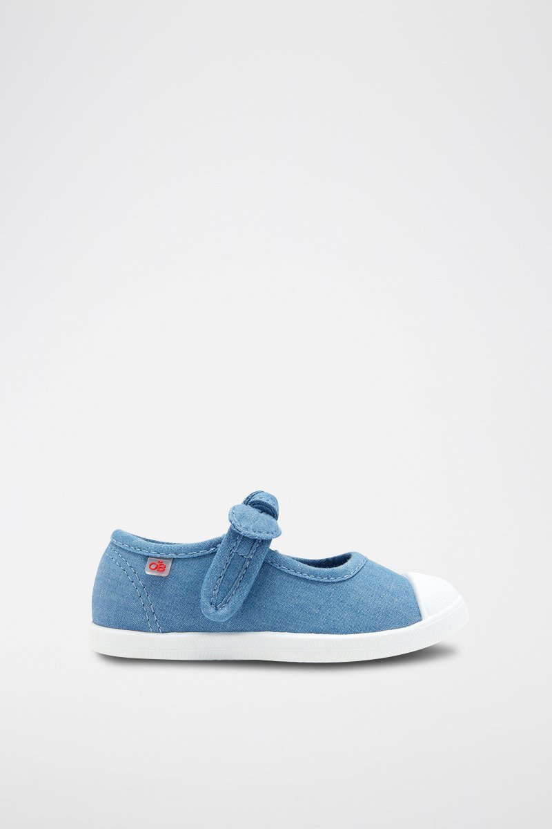 Babies en jean Bleu clair - Obaïbi