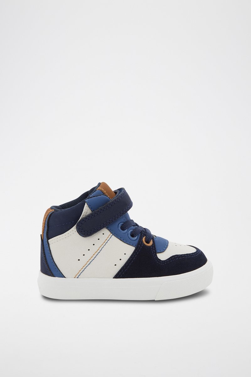 Baskets montantes Bleu - Obaïbi