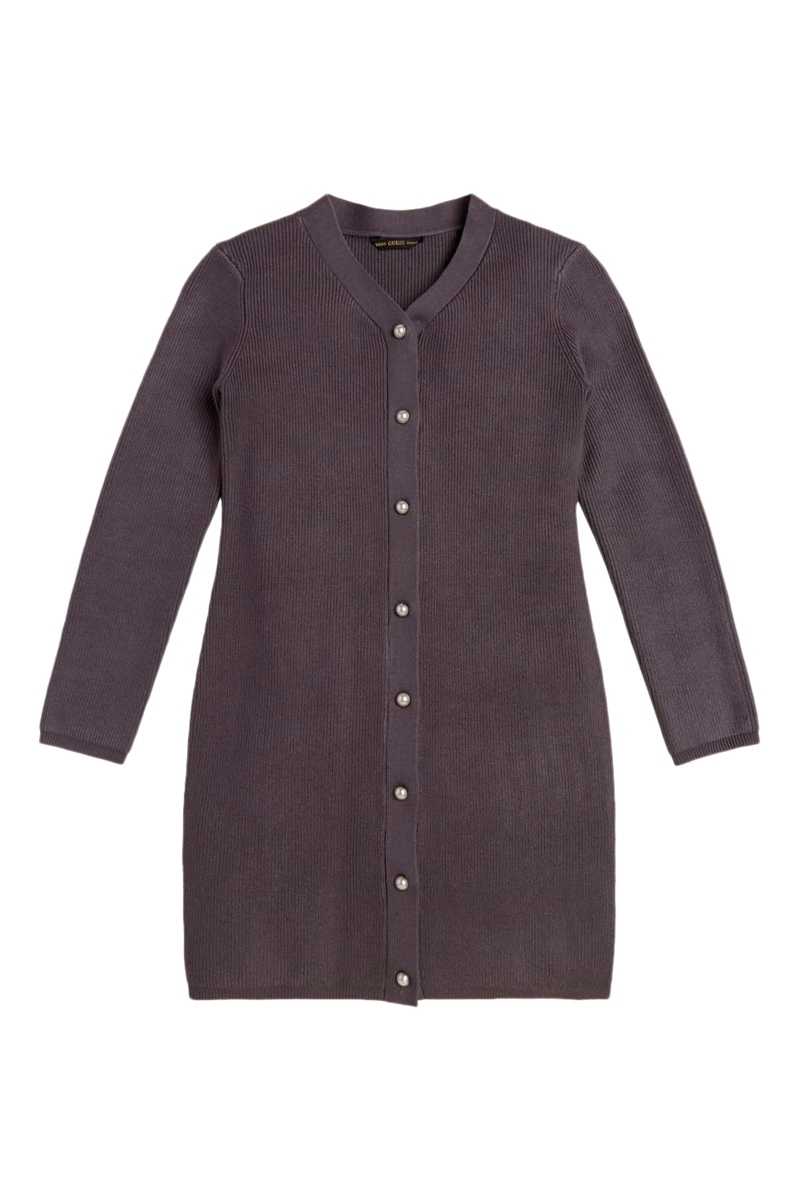 Gilet long Anthracite