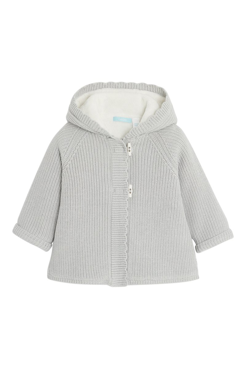 Gilet à capuche Gris clair - Obaïbi