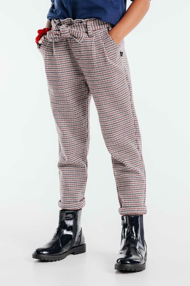 Pantalon Rouge et bleu marine - Okaïdi