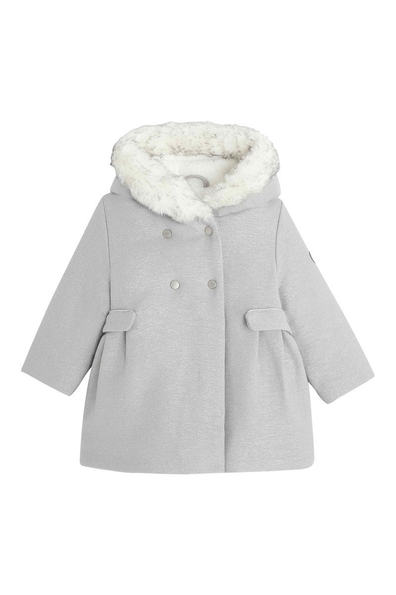 Manteau à capuche Gris - Obaïbi