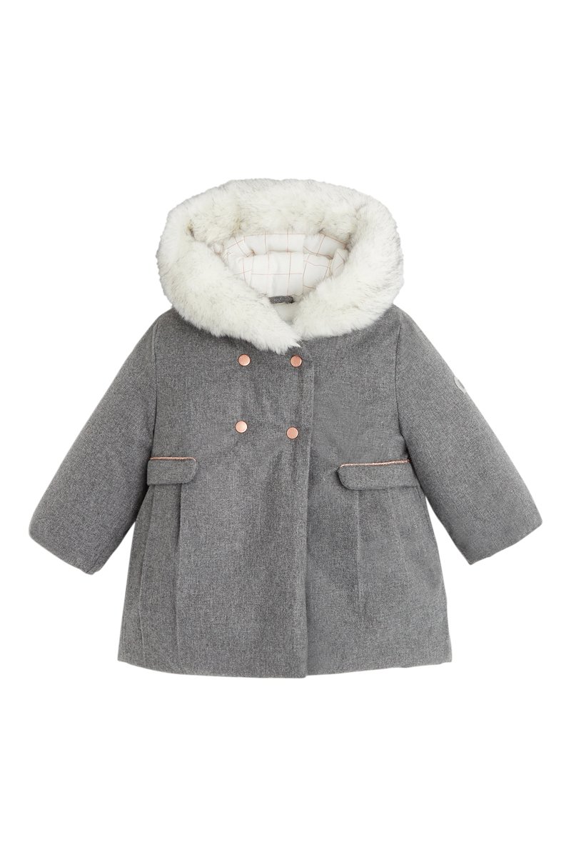 Veste en velours Gris chiné - Obaïbi