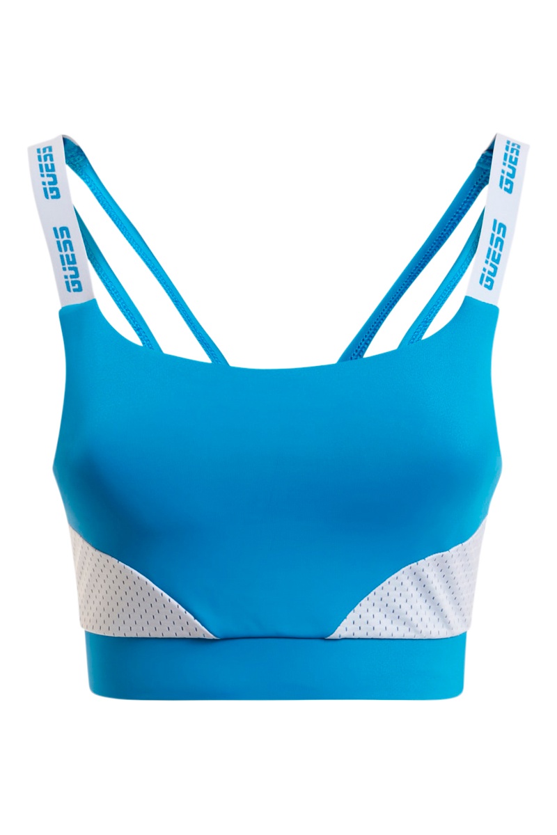 Brassière Turquoise et blanc