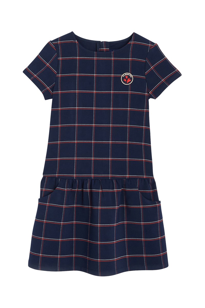 Robe Bleu marine et écru - Okaïdi