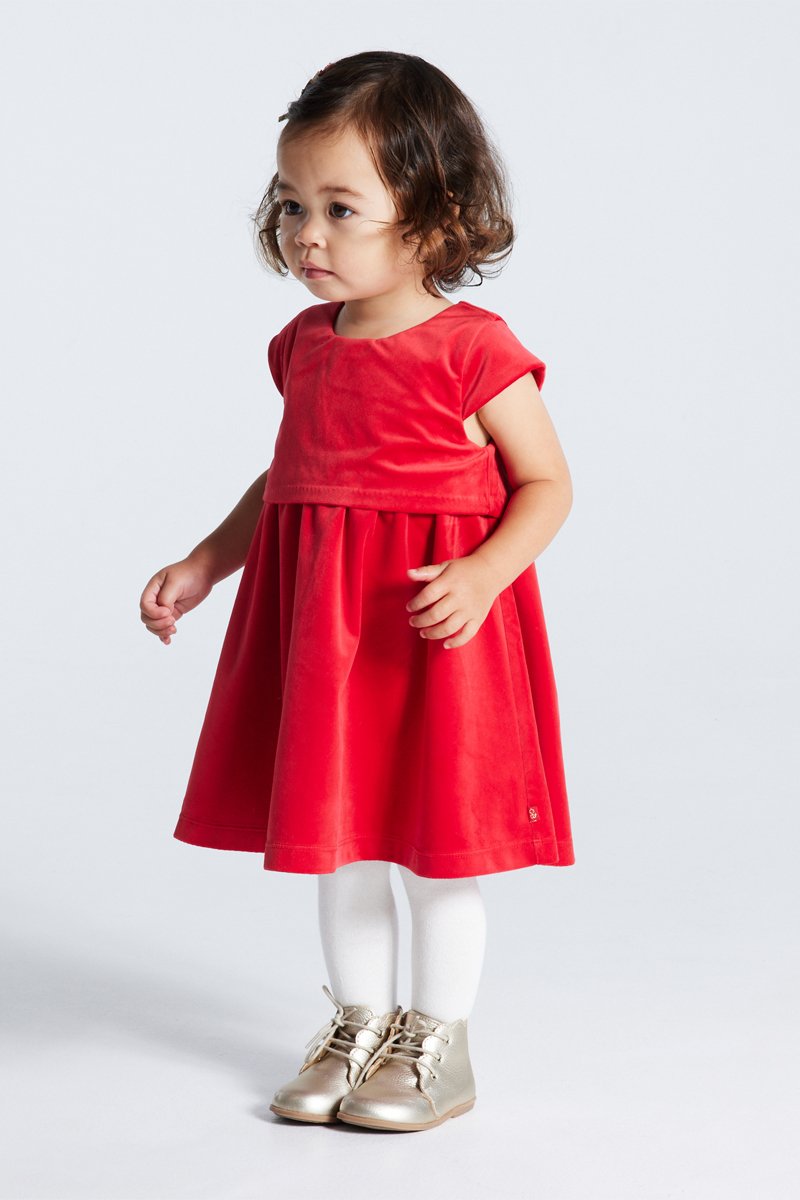 Robe effet 2 en 1 Rouge - Obaïbi