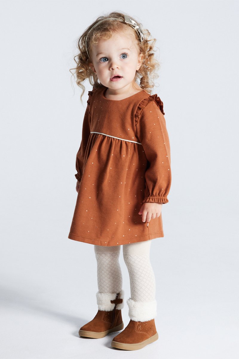 Robe Marron et argenté - Obaïbi