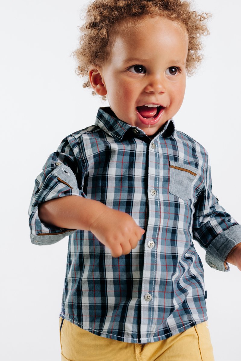 Chemise Bleu cobalt - Obaïbi