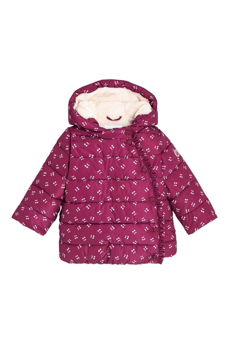 Doudoune à capuche Fuchsia - Obaïbi