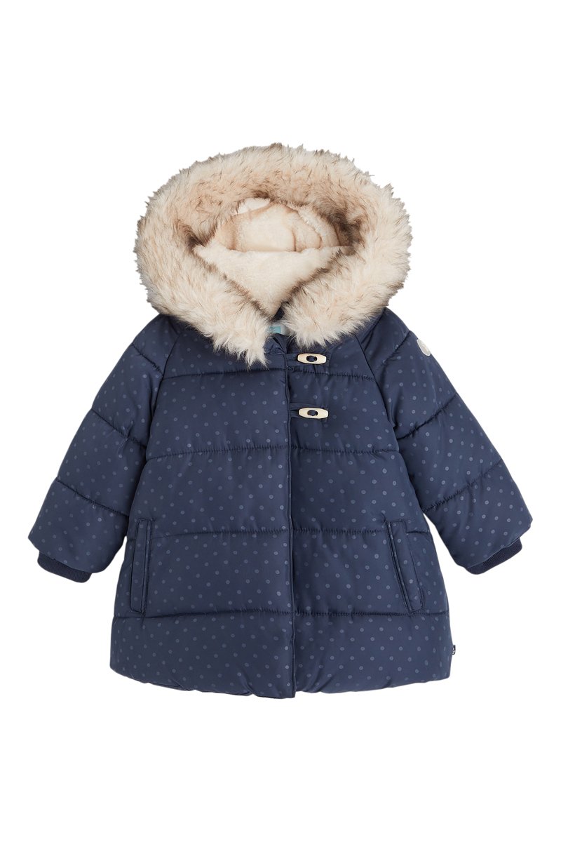 Doudoune à capuche Bleu - Obaïbi