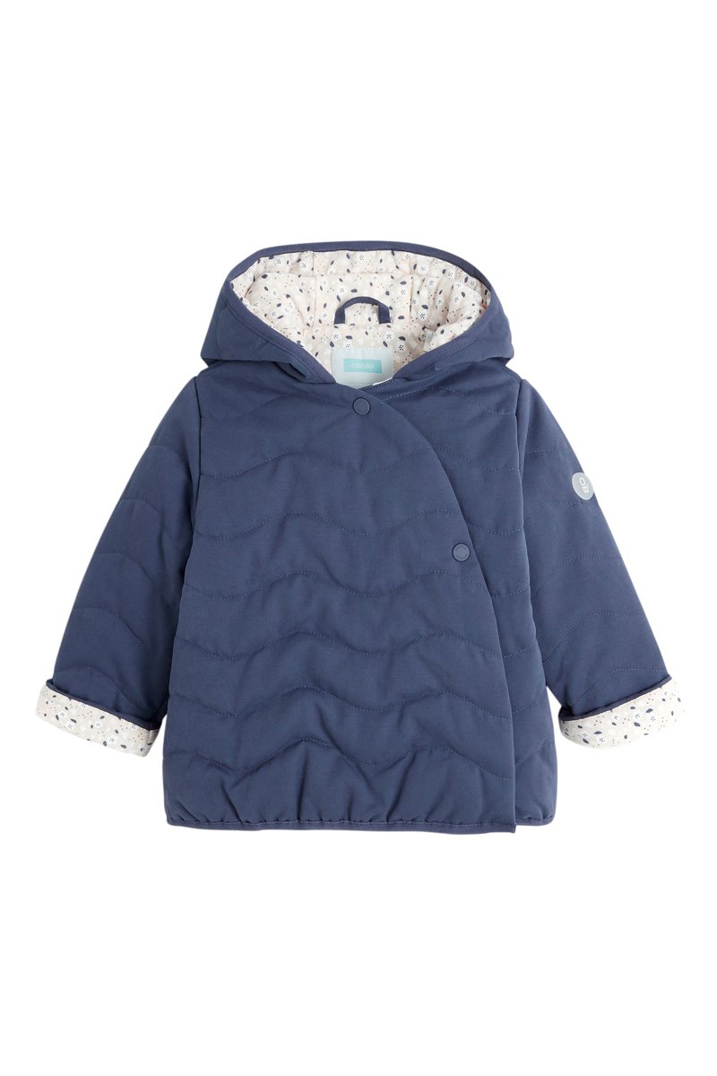 Doudoune à capuche Bleu marine - Obaïbi