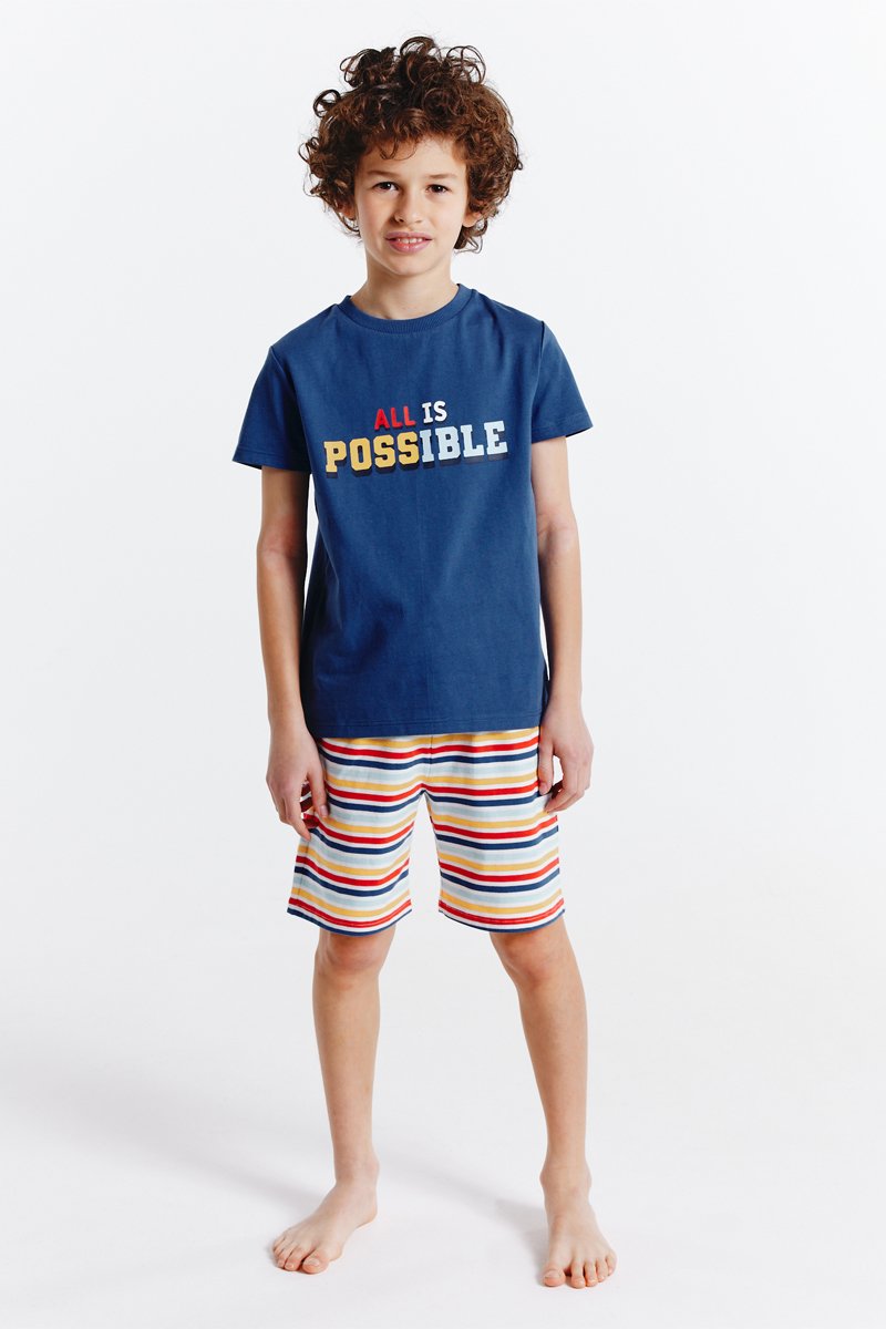 Pyjama Bleu cobalt - Okaïdi