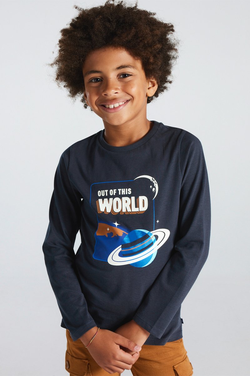 T-shirt Anthracite - Okaïdi