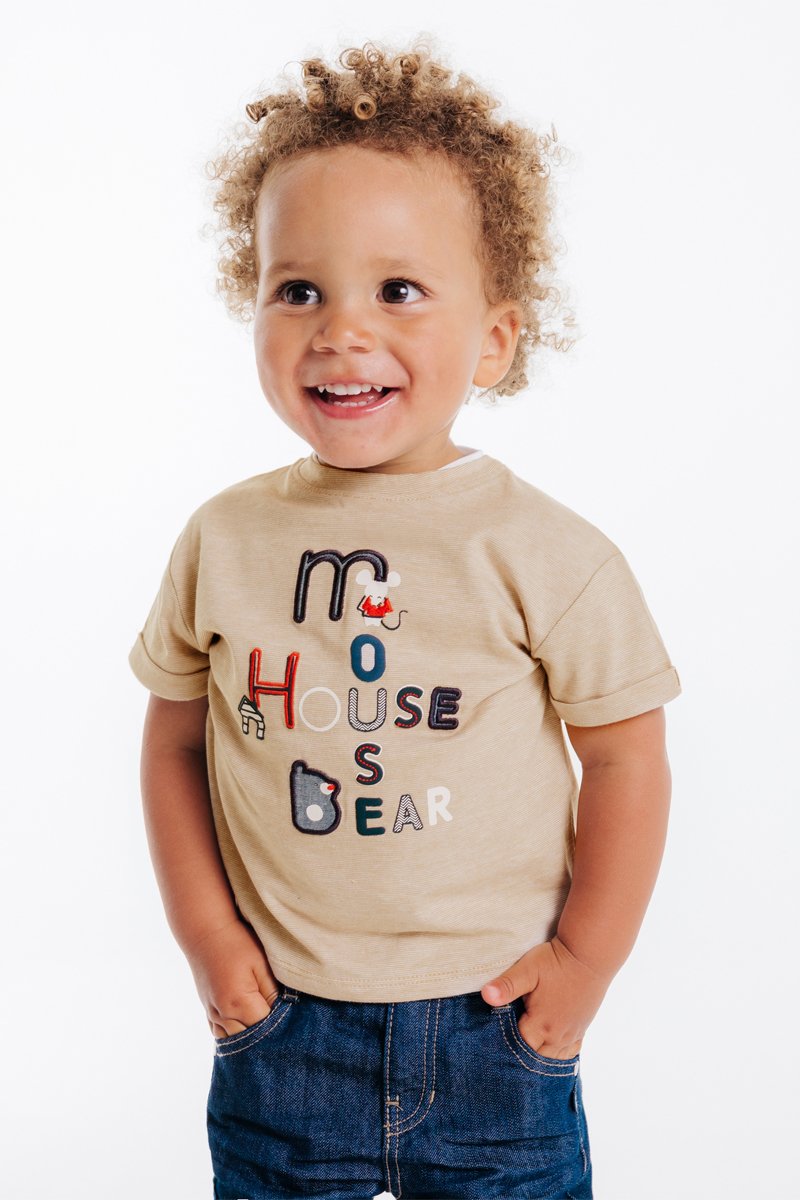 T-shirt Beige - Obaïbi