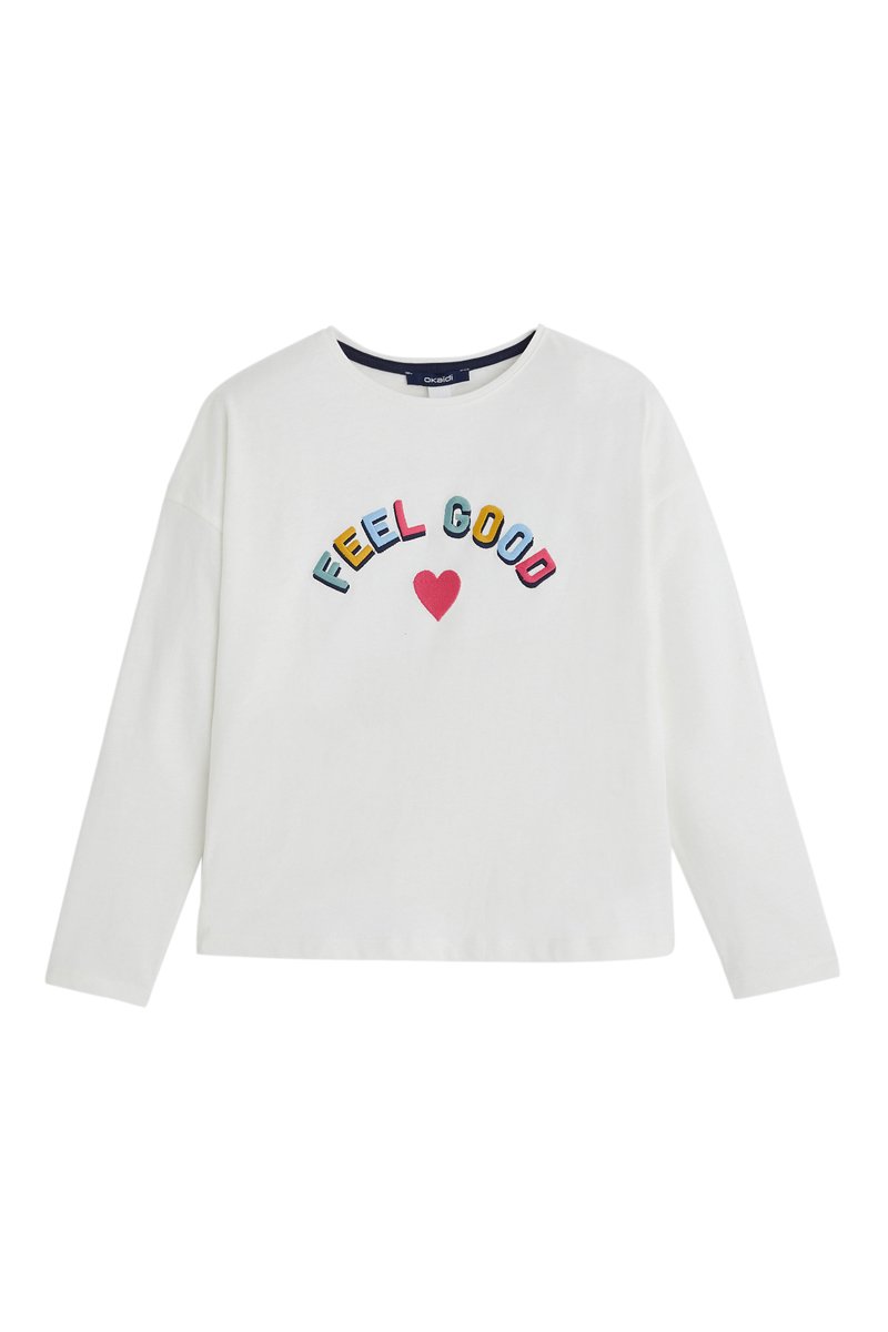 T-shirt Ecru - Okaïdi