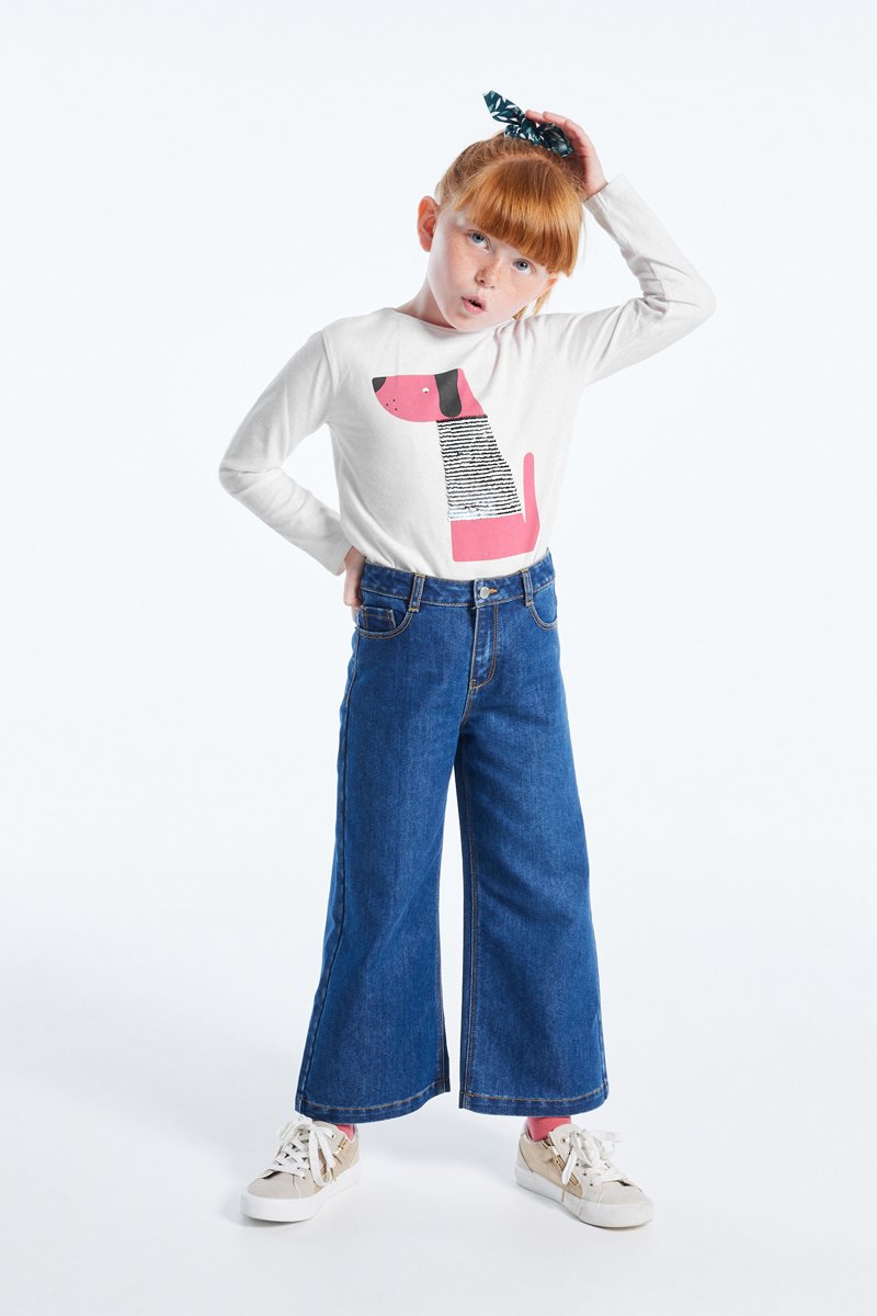 T-shirt Rouge - Okaïdi