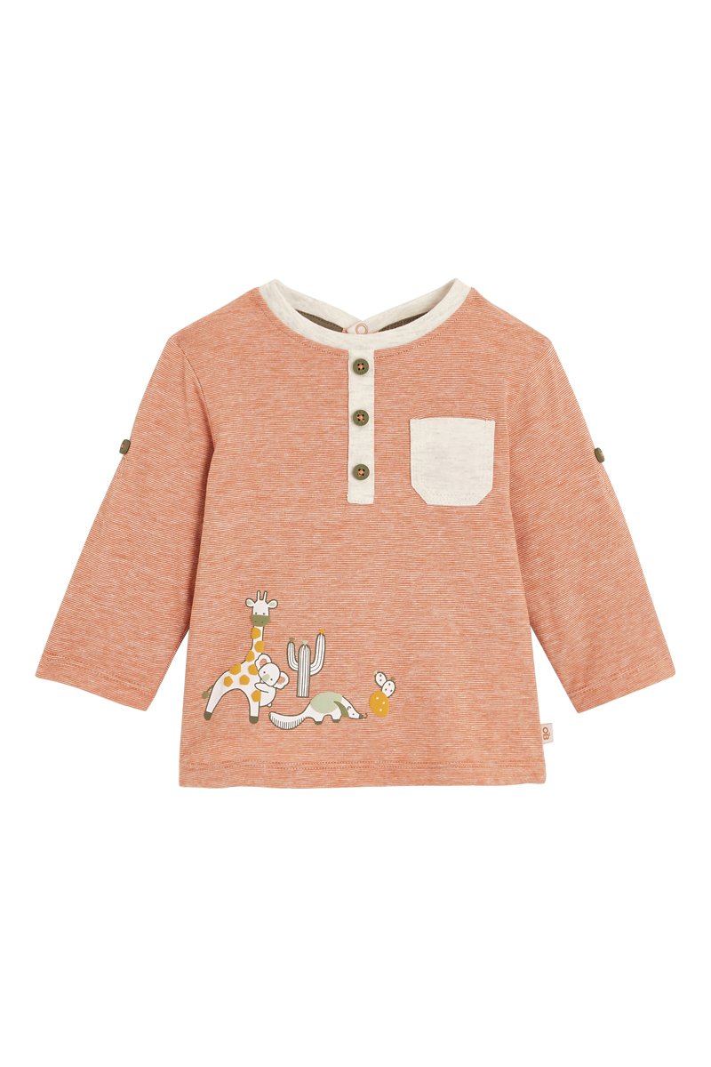 T-shirt Orange - Obaïbi