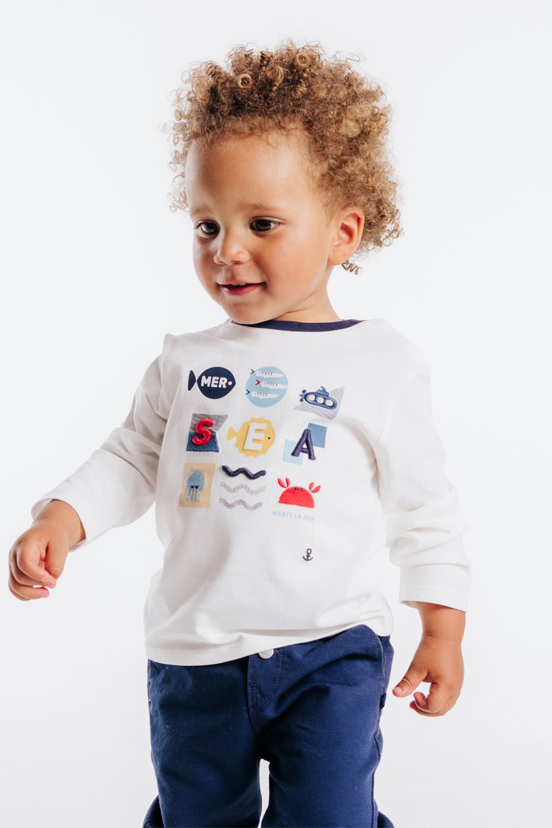 T-shirt Ecru - Obaïbi