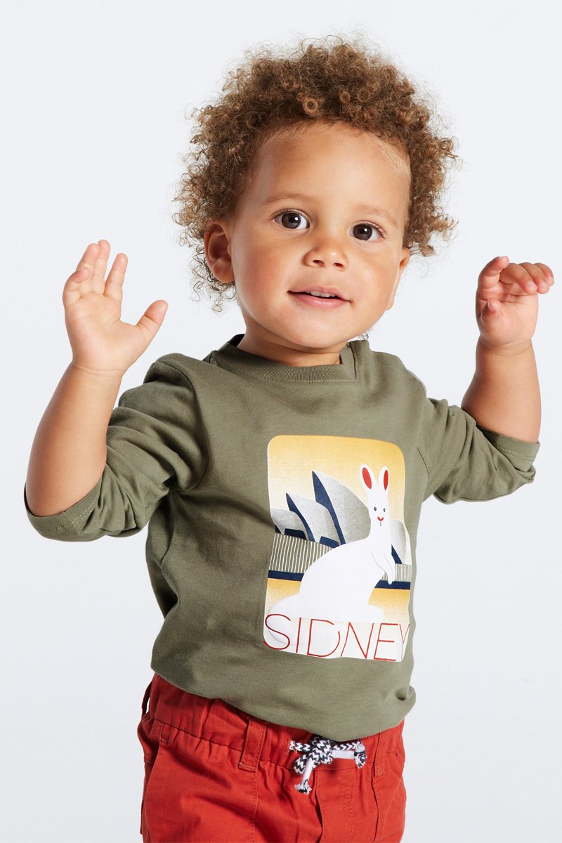 T-shirt Kaki - Obaïbi