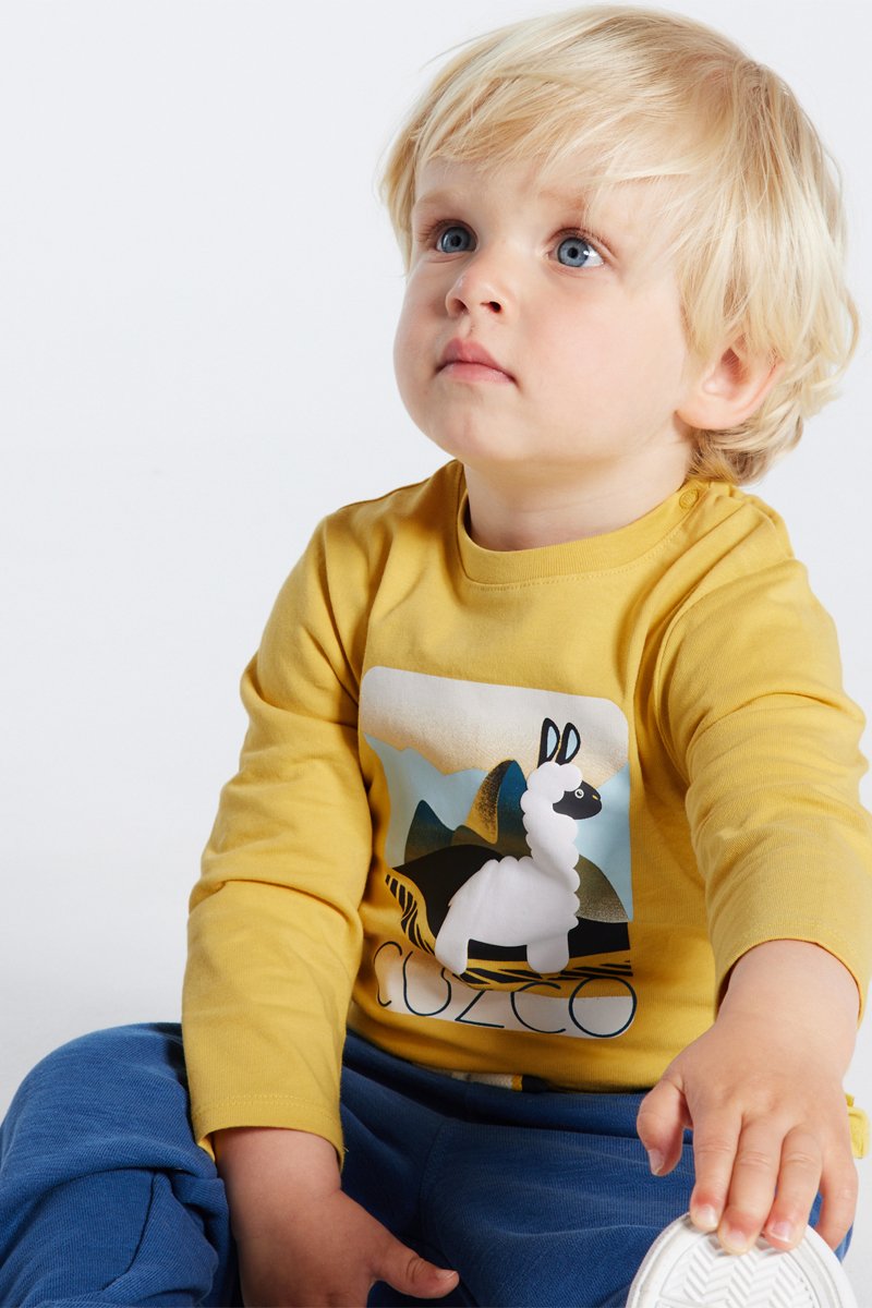 T-shirt Moutarde - Obaïbi