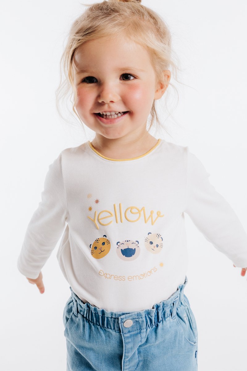 T-shirt Ecru - Obaïbi