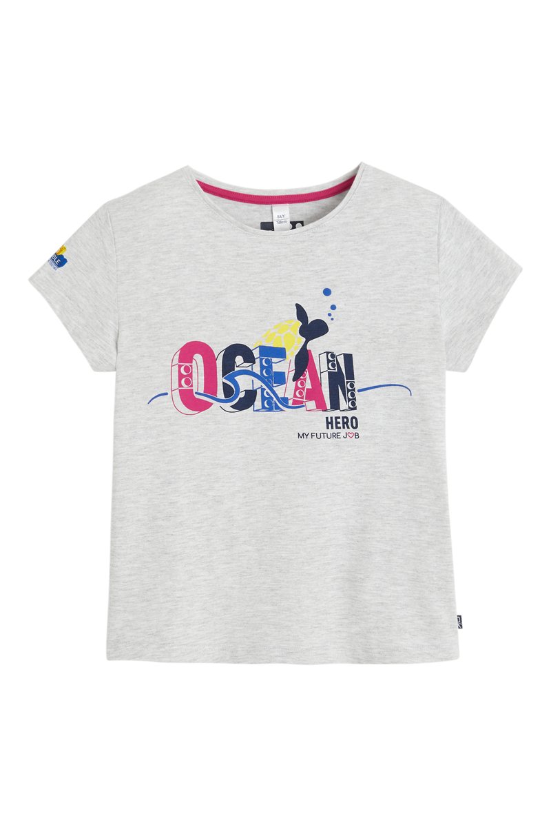 T-shirt Gris chiné - Okaïdi