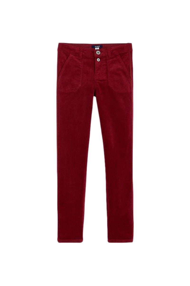 Pantalon en velours Bordeaux - Okaïdi